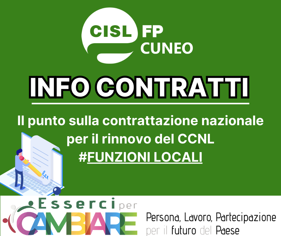 Funzioni Locali. Prosecuzione del negoziato per il rinnovo del CCNL del comparto delle funzioni locali 2022- 2024.